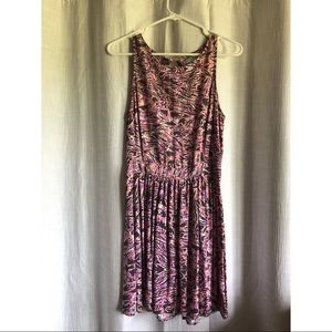 Cotton On faded tribal dress, size medium.